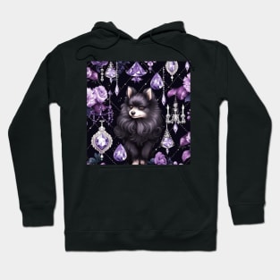 Black Pomeranian Hoodie